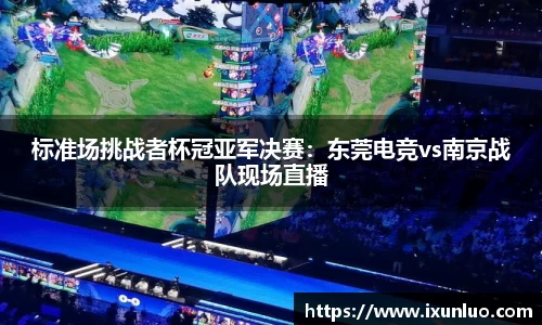 标准场挑战者杯冠亚军决赛：东莞电竞vs南京战队现场直播